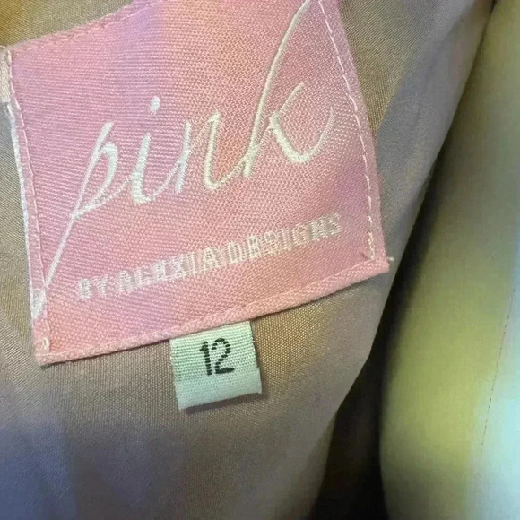 Pink By Alexia Designs Ball Gow Backless Ptom Dress Size 12. - Picture 15 of 15